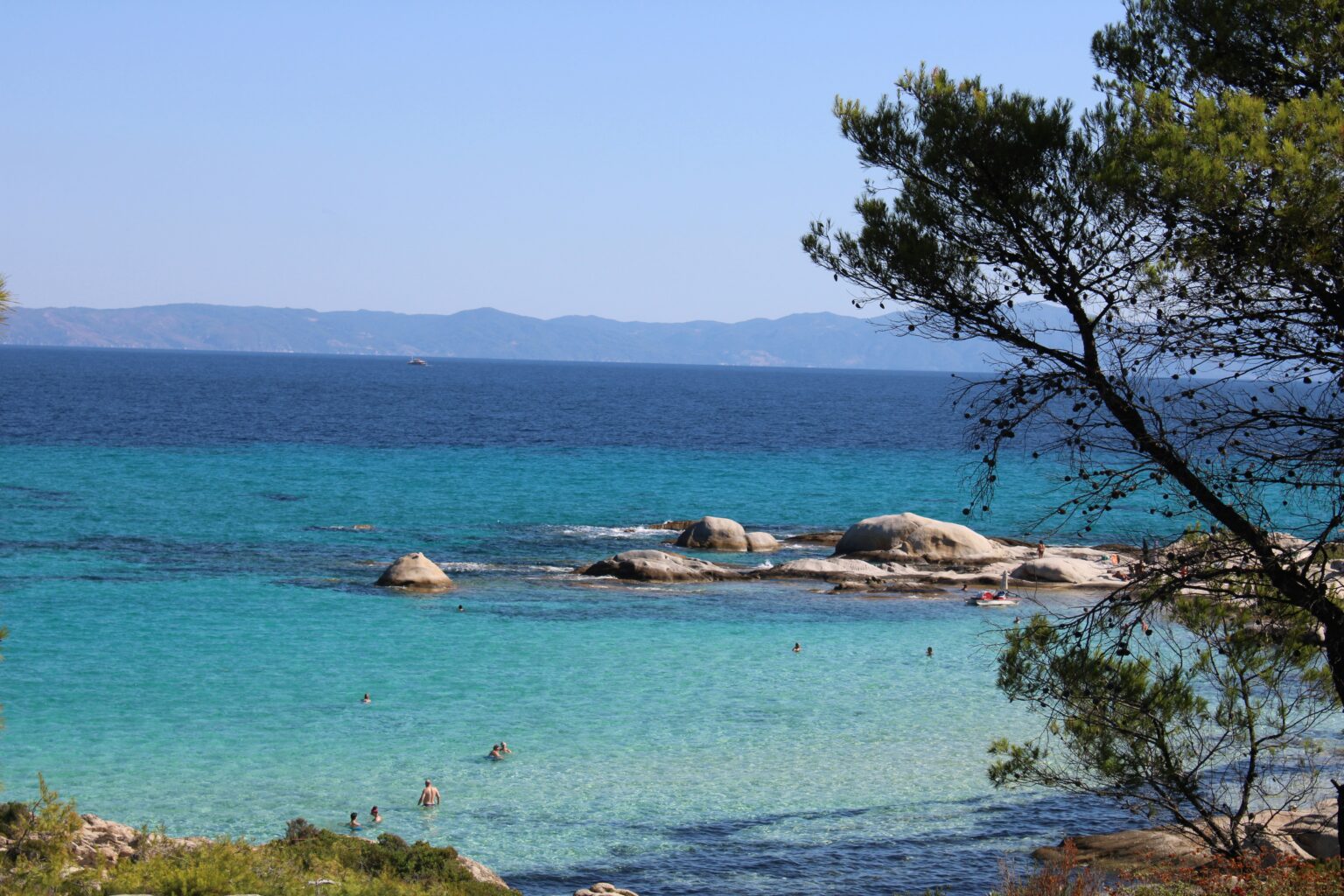 Παραλία στην Χαλκιδική